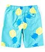 Color:Aurora - Image 2 - Big Boys 8-20 Character Toss Pull-On Pineapple Print Swim Shorts