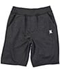 Color:Black Heather - Image 1 - Big Boys 8-20 H2O-Fit Solar Shorts