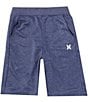 Color:Blackened Blue Heather - Image 1 - Big Boys 8-20 H2O-Fit Solar Shorts