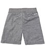 Color:Dark Grey - Image 2 - Little Boys 2T-7 H2O-Dri Solar Knit French Terry Shorts