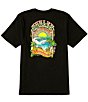 Color:Black - Image 1 - Short Sleeve Electric Point T-Shirt