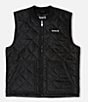 Color:Black - Image 1 - Sleeveless Malone Quilted Vest