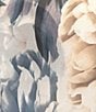 Color:Ivory Multi - Image 3 - Plus Size Chiffon Embellished Shoulder Cap Sleeve Crew Neck Floral Tiered Midi Dress