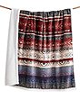 Color:Multi - Image 1 - Indigo Hill by HiEnd Accents Home on the Range Southwestern Campfire Sherpa Throw