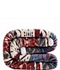 Color:Multi - Image 2 - Indigo Hill by HiEnd Accents Home on the Range Southwestern Campfire Sherpa Throw