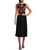 Color:Black - Image 3 - Soft Separates Pull-On Midi Paneled Skirt