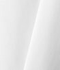 Color:White - Image 6 - Woven Laser Cut Sleeve Keyhole Neck Blouse
