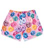 Color:Multi - Image 1 - Little/Big Girls 4-14 Go Do-Nuts Plush Sleep Shorts