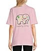 Color:Soft Rose - Image 1 - Fruit Frenzy Graphic T-Shirt