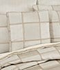 Color:Ivory - Image 3 - Brando Highlighted Block Design Square Pillow