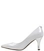 Color:White Patent - Image 4 - Kanan Patent Pointed Toe Dress Pumps