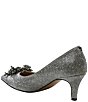 Color:Pewter Dance Glitter - Image 3 - Tacitha Glitter Fabric Beaded Ornament Pumps
