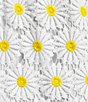 Color:White/Yellow - Image 3 - Jenna Daisy Sleeveless Square Neckline Shift Floral Lace Midi Dress