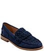 Color:Midnight - Image 1 - Dale Suede Crochet Loafers