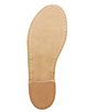 Color:White/Gold/Gold - Image 4 - Embroidered #double;Mrs#double; Leather Thong Sandals