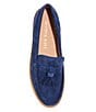 Color:Midnight - Image 4 - Hunley Suede Tassel Loafers