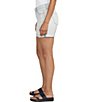 Color:Bella Vista Blue - Image 3 - Alex Embroidered Mid Rise Relaxed Boyfriend Short