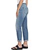 Color:Spring Stream Blue - Image 3 - Carter Girlfriend Mid Rise Relaxed Slim Fit Jeans