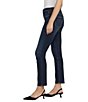 Color:Brisk Blue - Image 3 - Cassie Mid-Rise Slim Straight Leg Jeans