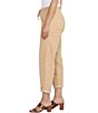 Color:Humus - Image 3 - Relaxed Corduroy Straight Leg Drawstring Pants