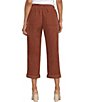 Color:Cappuccino - Image 2 - Relaxed Corduroy Straight Leg Drawstring Pants