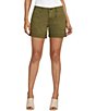 Color:Moss - Image 1 - Safari Mid Rise Relaxed Short