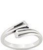 Color:Sterling Silver - Image 1 - Bright Stars Wrapped Band Ring