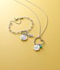 Color:Sterling Silver - Image 5 - Changeable Heart Charm Holder Necklace