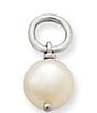 Color:Silver/White - Image 1 - Cultured Pearl Bead Charm