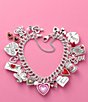 Color:Sterling Red - Image 4 - Enamel and Sterling Silver Love Letter Charm