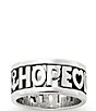 Color:Sterling Silver - Image 2 - #double;Faith, Hope & Love#double; Ring