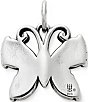 Color:Sterling Silver - Image 2 - Festival Butterfly Charm