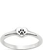 Color:Sterling Silver - Image 1 - Love My Pet Ring