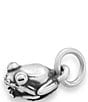 Color:Sterling Silver - Image 2 - Sterling Silver Tiny Frog Charm
