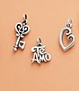 Color:Sterling Silver - Image 2 - Te Amo Sterling Silver Charm