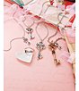 Color:Sterling Silver - Image 2 - The Hearts Key Ring