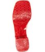 Color:Red Shiny - Image 6 - Bubblegum Jelly Platform Sandals