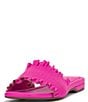 Color:Valley Pink - Image 5 - Camessa Ruched Slide Sandals