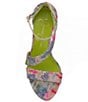 Color:Multi - Image 6 - Iley Printed Platform Sandals