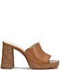 Color:Brown Sugar - Image 2 - Kashet Woven Heel Platform Sandals
