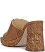 Color:Brown Sugar - Image 4 - Kashet Woven Heel Platform Sandals