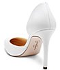 Color:White Leather - Image 4 - Prizma Leather d'Orsay Pumps
