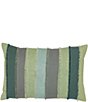 Color:Sage - Image 1 - Fringed Sage Rectangular Pillow