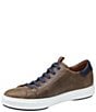 Color:Brown - Image 2 - Collection Men's Anson Lace-To-Toe Leather Sneakers