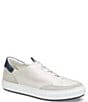 Color:White English Suede/Sheepskin - Image 1 - Collection Men's Anson Stretch Lace-to-Toe Sneakers