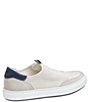 Color:White English Suede/Sheepskin - Image 3 - Collection Men's Anson Stretch Lace-to-Toe Sneakers