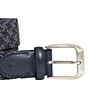 Color:Navy - Image 2 - Collection Men's Jameson Stretch Knit Belt
