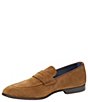 Color:Snuff - Image 6 - Collection Men's Taylor Suede Penny Loafers