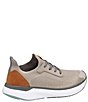 Color:Taupe - Image 3 - Men's Miles Knit Lace-Up Sneakers