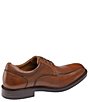 Color:Tan - Image 2 - Men's Tabor Run Off Leather Lace-Up Bike Toe Dress Shoes